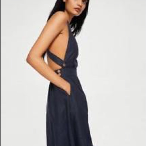 mango overall dress